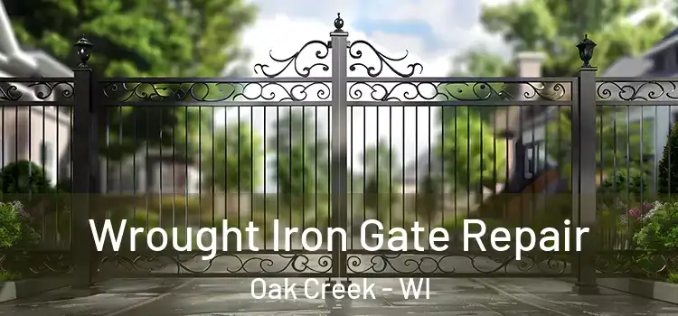 Wrought Iron Gate Repair Oak Creek - WI
